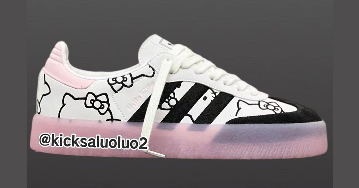 Süßer als Hello Kitty x adidas Samba 2.0 geht's nicht!